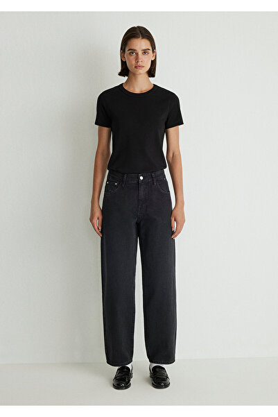 Mavi Leila Anthrazitfarbene Jeanshose 1010600 -88244