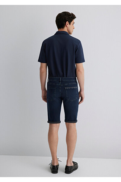 Mavi Nicholas Blue Premium Midnight Blue Jean Shorts0416087141