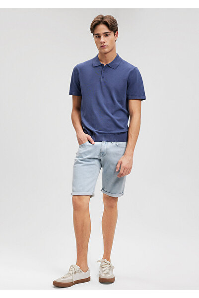 Mavi Tim Street Ice Blue Jean Shorts 0428487138