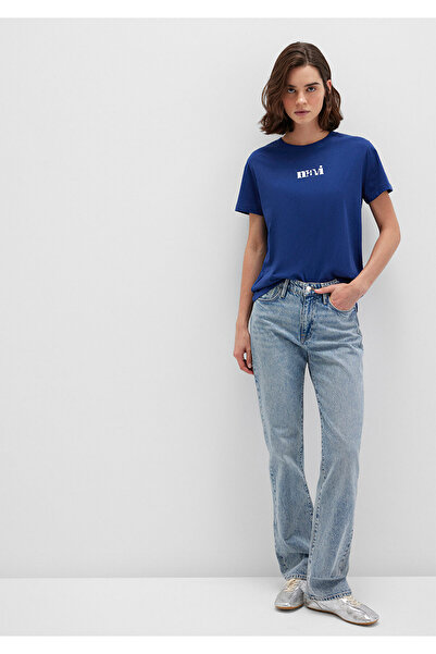 Mavi T-Shirt s potiskem Navy Blue Regular Fit / Regular Fit1612241-70722