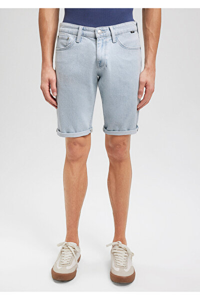 Mavi Tim Street Ice Blue Jean Shorts 0428487138
