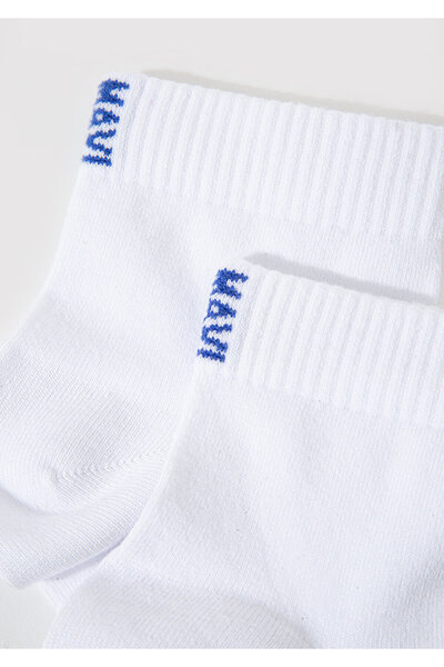 Mavi Weiße Sockelsocken 0911597 -620