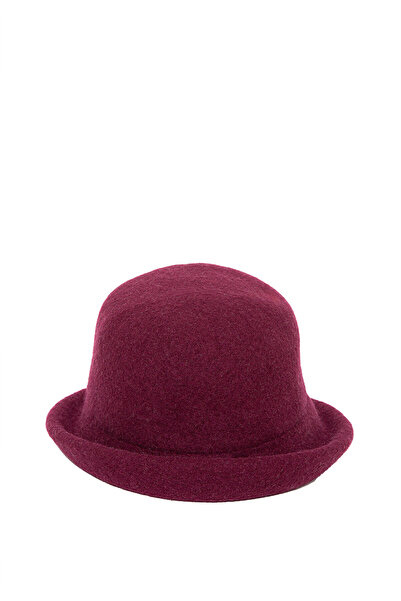 Mavi Bordo Yün Bucket Şapka 1911759-85279