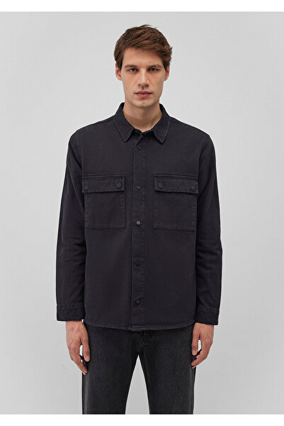 Mavi Чорна джинсова сорочка Jean Logan 90-х Regular Fit 021077485822