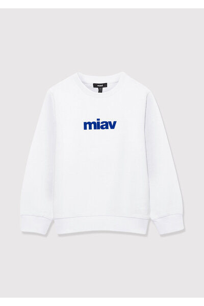 Mavi Λευκό φούτερ Miav Printed 6610031-620