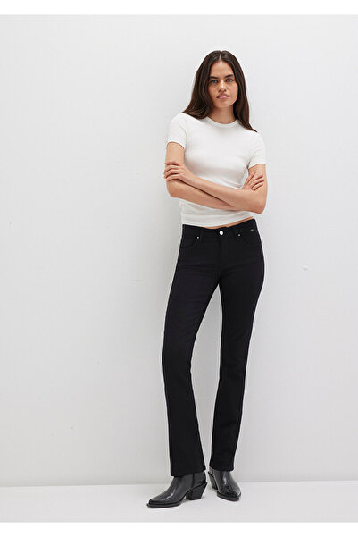 Mavi Mona Casual – černé džínové kalhoty 1049783049