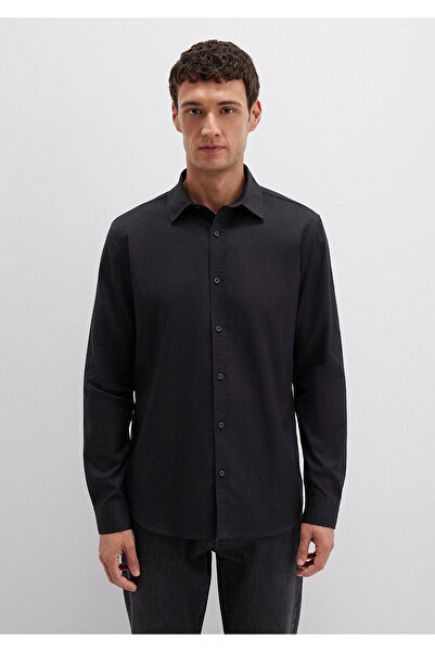 Mavi Чорний Сорочка Slim Fit Slim Fit 8810217900