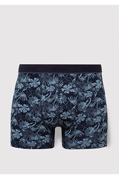 Mavi Bedruckter marineblauer Boxer 0910708-30717