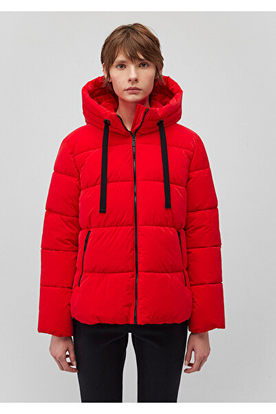 Mavi Hooded Red Puffer Jacket 1110043-81773