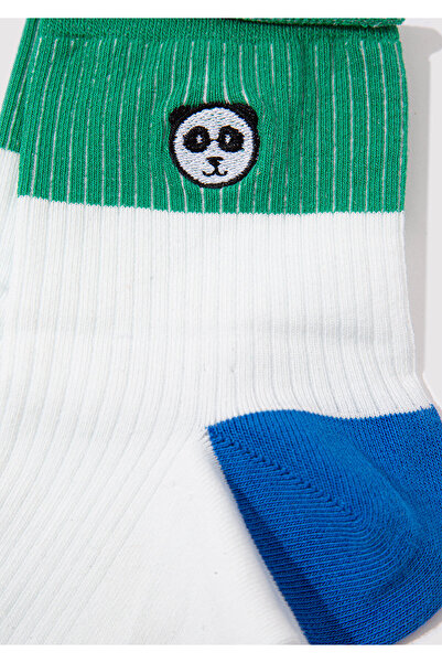 Mavi Socken mit Panda-Stickerei 1911370-34523