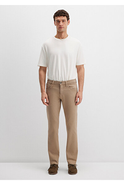 Mavi Hunter Dark Beige Comfort Παντελόνι Gabardine 0020232492