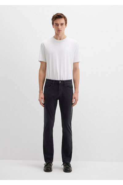 Mavi Marcus-Hose aus dunklem Tintensamt 0035182642