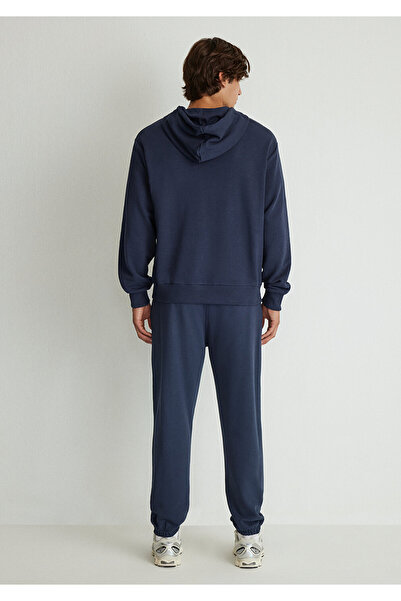 Mavi Μπλε μπλουζάκι φούτερ με κουκούλα - Εκτύπωση λογότυπου Mvjns, 0611786 -70490