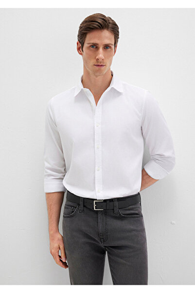 Mavi Біла сорочка Slim Fit / Вузький крій 8810217-620