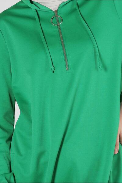 Alvina Φούτερ με κουκούλα με φερμουάρ - 43307