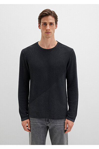 Mavi Crew Neck Black Sweater Slim Fit / Slim Fit 070702 -900
