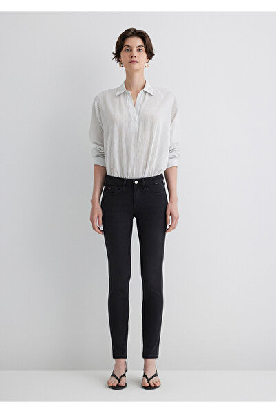 Mavi Ada Casual Vintage Anthrazit Jeanshose 1020524752