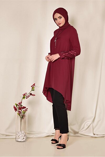 Alvina 3D Flower Detail Tunic 4132