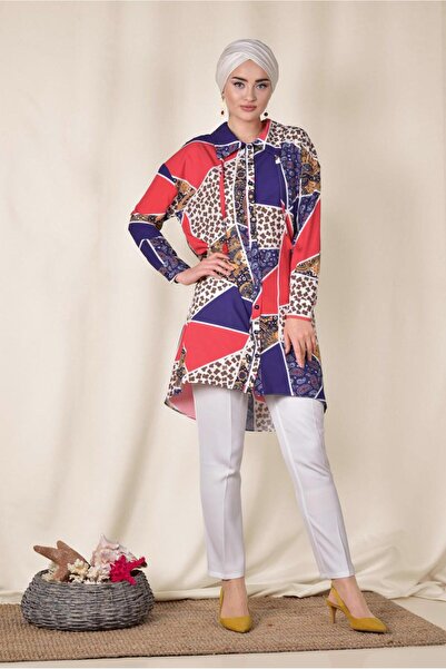 Alvina TUNICA BUTON FATA CU MODEL CULORI 4983