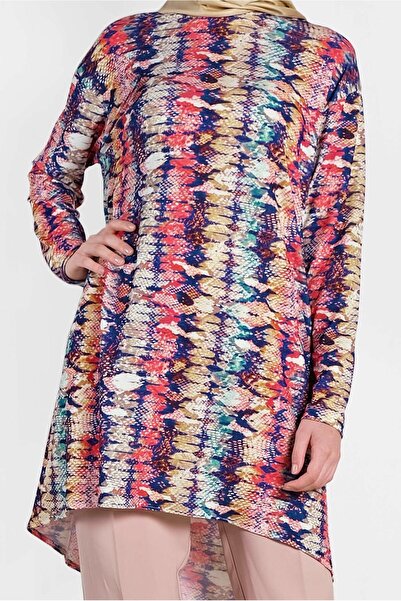 Alvina Patterned Tunic 4493 - Stylish Design