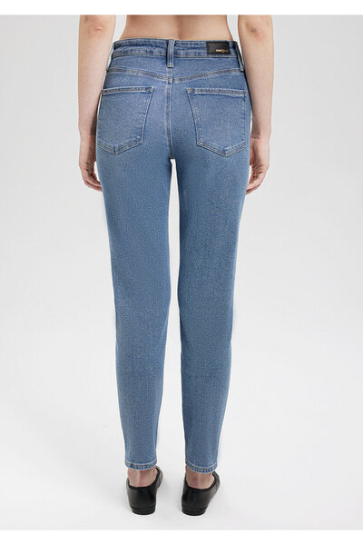 Mavi Cindy Gold Shape Shaded Indigo Blue Jeanshose 100277-33555