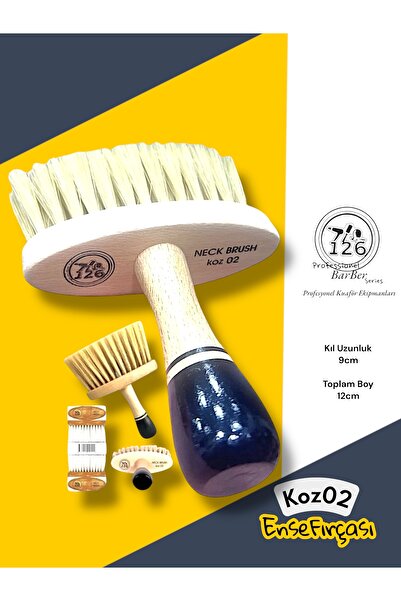 RODEO 126 Classic Neck Cleaning Brush & Bristle Cleaning Brush (Neck Brush)