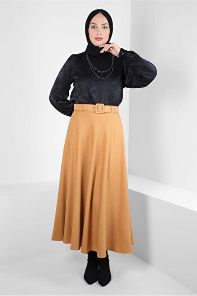Alvina BELTED BELL SKIRT 60515
