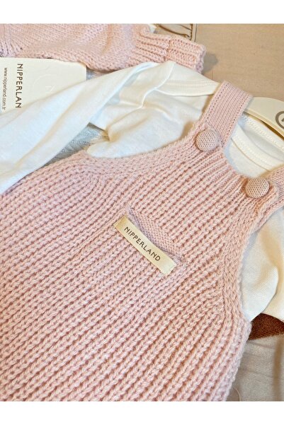 Nipperland Baby Girl Salopet Set