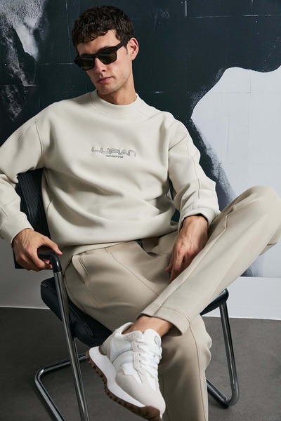 Kids Club Shoes Lufian 112030182 Dark Erkek Swea tricou BEJ