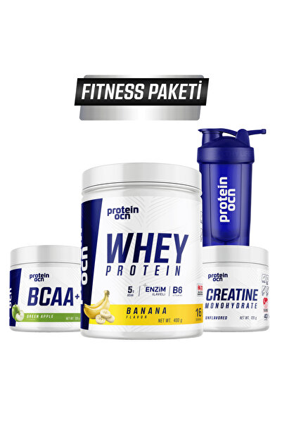 Proteinocean Fitness Paketi - Muz Yeşil Elma