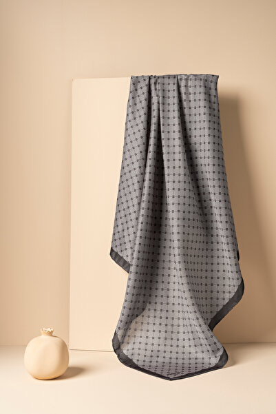 JAWEL Дамски малък мек шал на каре