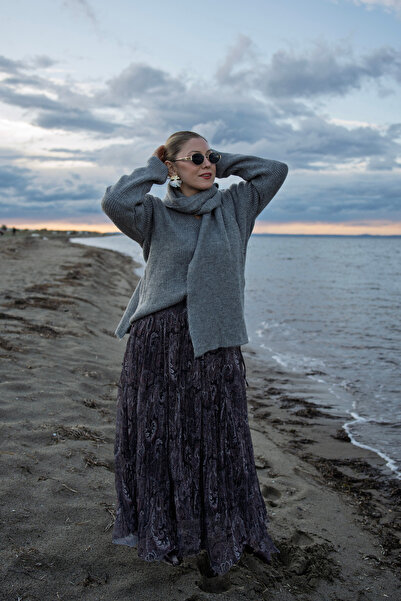 Serpirella Butik Patterned Skirt