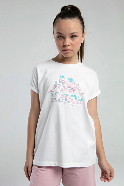 Kappa Λευκό T-Shirt για κορίτσι