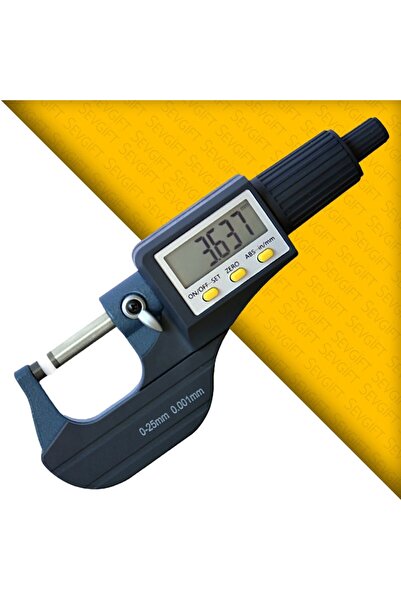Sevgift Loyka 5202-25 Dijital Hassas Mikrometre | 0-25 mm