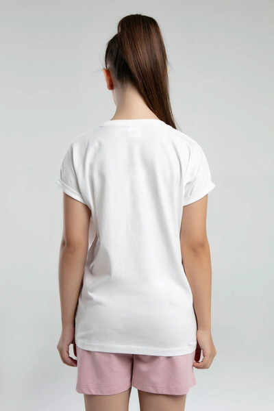 Kappa Λευκό T-Shirt για κορίτσι