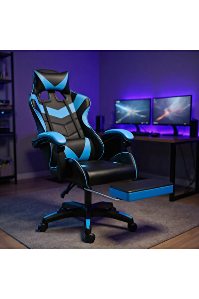 Aralifes كرسي ألعاب، كرسي مكتب دوار قابل للتعديل، كراسي ألعاب مريحة مع مسند ل...