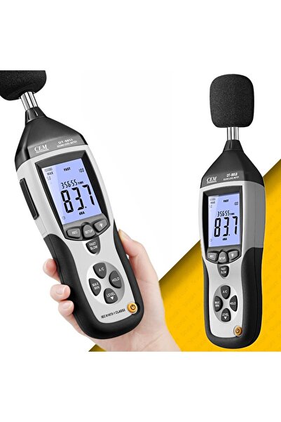 Sevgift Cem DT-8852 Gürültü Ölçer ve Desibel Kayıt Cihazı