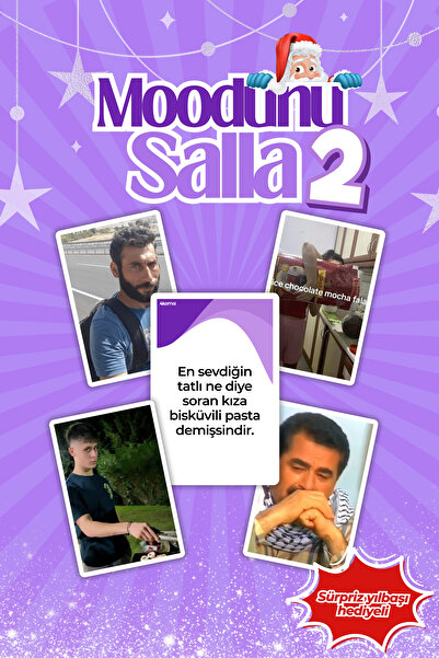 4koma مودونو سالا 2 - لعبة المزاج المرحة والمضحكة - لعبة للحفلات مع الأصدقاء والعائلة في رأس السنة - من هو المزاجي الذي تراه؟