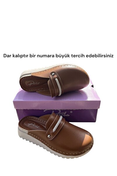 Perla Ayder taba taşlı ortopedik sabo hastane fabrika ev içeri dışarı iş yeri...