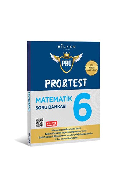 Bilfen Yayıncılık 6.SINIF PRO&TEST MATEMATİK SORU BANKASI 2025 YENİ ÜRÜN MAAR...