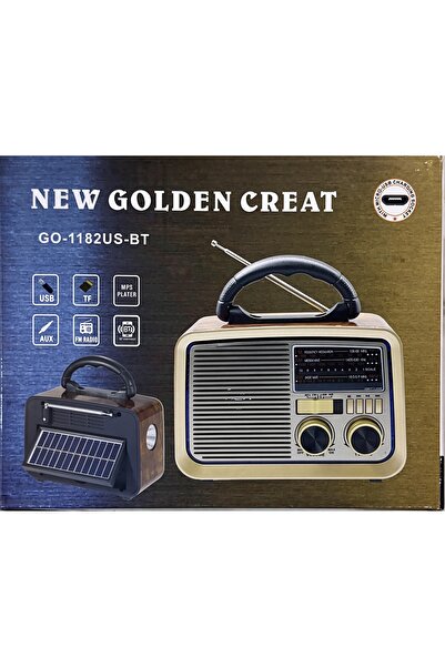 Generic DENX Old Radio Speaker Bluetooth & HIFI-Speaker, Sd Card, Usb And Aux Port Radio