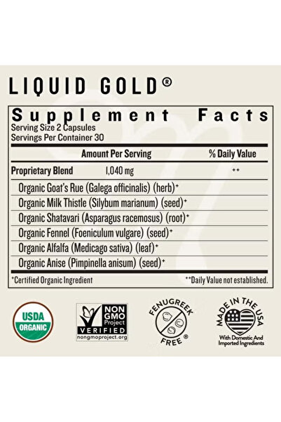 Legendairy Milk Liquid Gold® – 60 Vegan Capsules | Natural Wellness & Cognitive Support