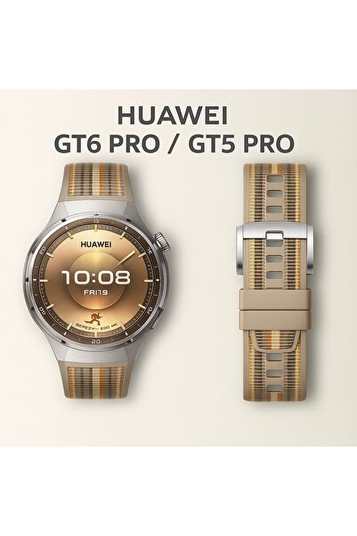 Alstrap حزام سيليكون منسوج متوافق مع ساعة هواوي واتش جي تي 6 برو/جي تي 5 برو مقاس 46 ملم