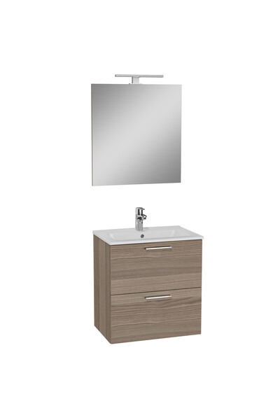 VitrA Mia 75103 Banyo Dolabı Seti, Çekmeceli, 60 cm, Cordoba