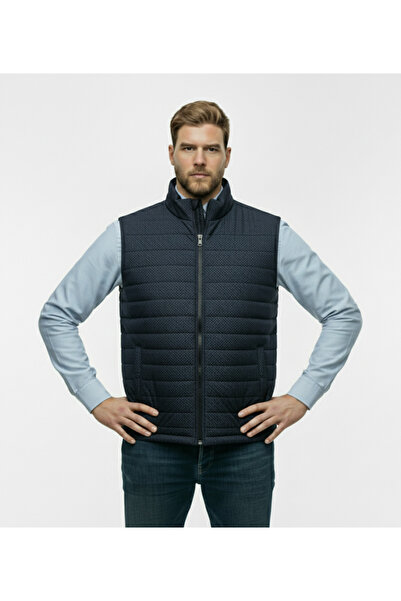 montecarlo Plus Size Knitted Quilted Vest
