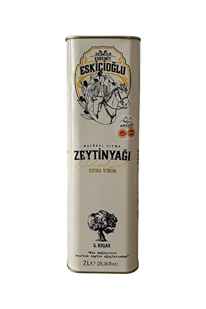 Eskicioğlu Erken Hasat Soğuk Sıkım Naturel Sızma Zeytinyağı 2000ml (FİLTRESİZ)