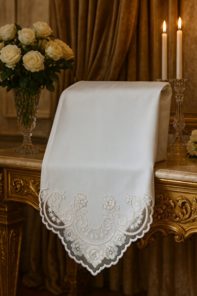 Çeyiz Bahçesi Söz Nişan Çeyizlik Fransız Güpürlü Bohça