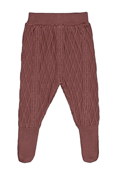 Civil Baby Pantaloni de trening simpli basic pentru 6-18 luni - Maro 12-18 luni