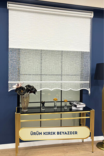 VOLPER MEKANİK Vp 1804 Çift Mekanizmalı Tül Ve Stor Perde Kırık Beyaz