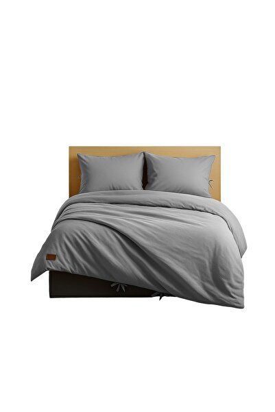 Sabia 100% Cotton 62 Thread Count 180X200 cm King Size Duvet Cover Set with Elastic Sheet Suitable for Height +37 cm